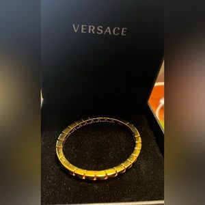 Versace Greca hinge bracelet